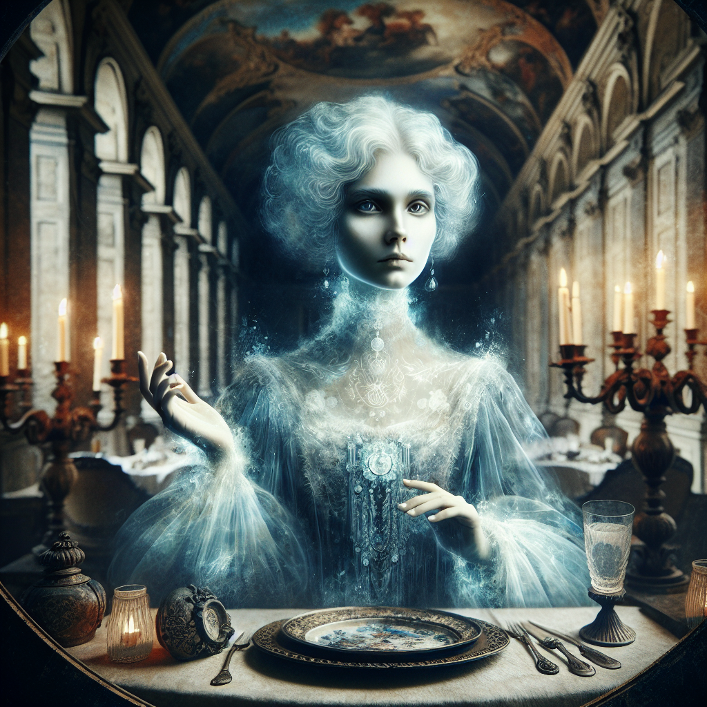 Lady Seravine Mourne — ghost of a murdered noble