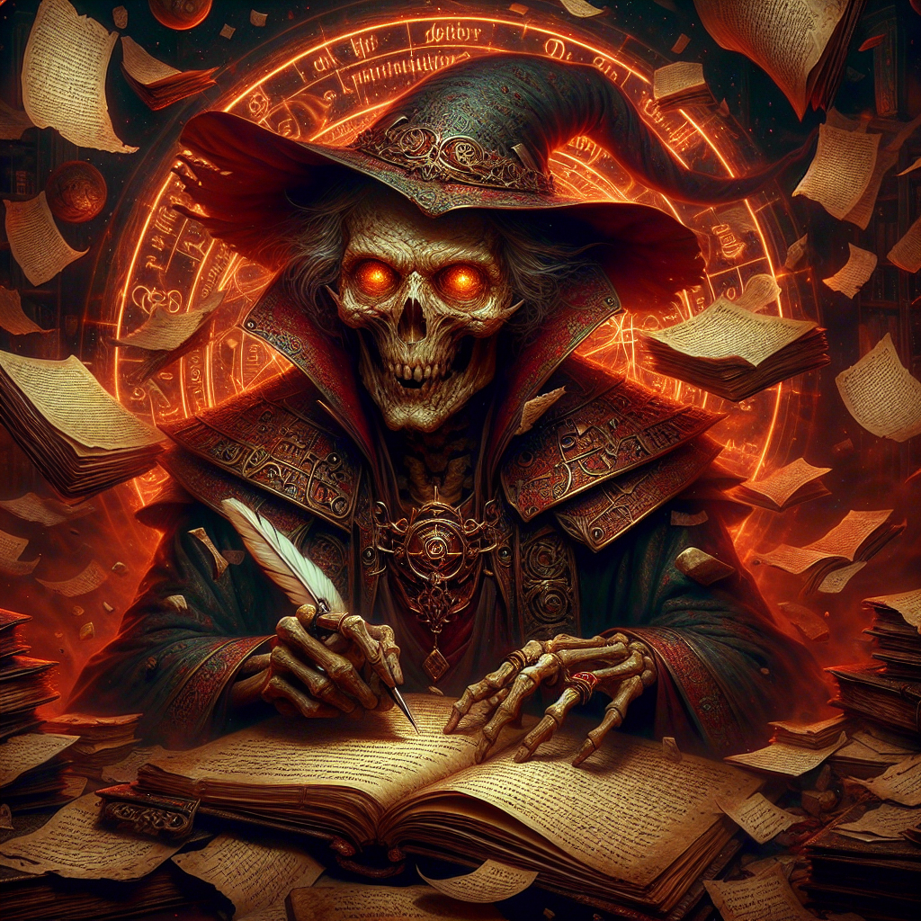 Pellucidus of the Ninth Draft — lich scholar